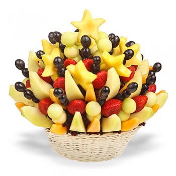 Фруктовый букет – оригинальный подарок любимой