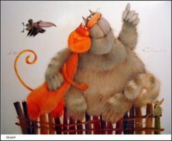 Валентинка від киці