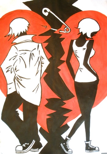 Валентинка з тисячі паперових метеликів