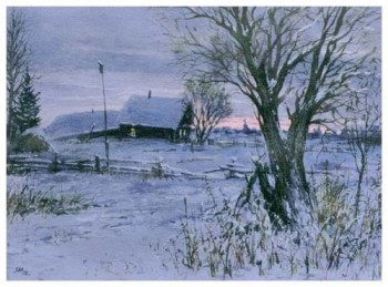 СЯЙВО ЗАСНІЖЕНОГО ВЕЧОРА