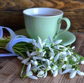 Весняний світанковий етюд