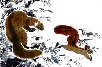 Киньте пів коржика