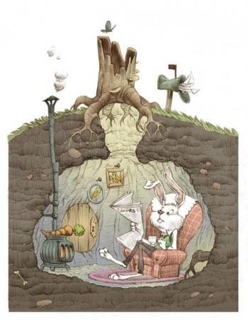 Затишна заяча оселя