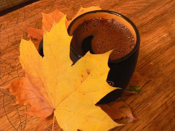 Осінній лист удосвіта злетів