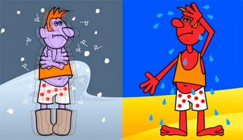 Теплові процеси в тілі людини