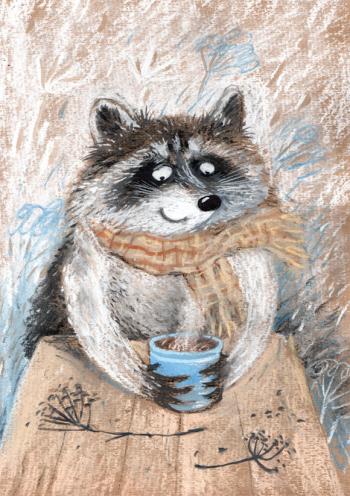 Прокинувся єнот