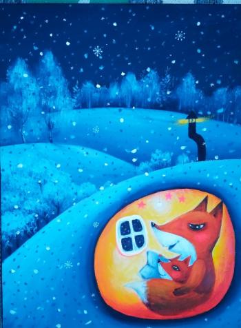 Тепла сніжна колисанка