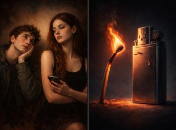 Сірник і запальничка