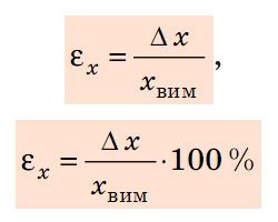 Відносна похибка