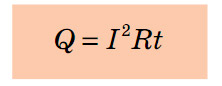 Закон Джоуля-Ленца. Формула.