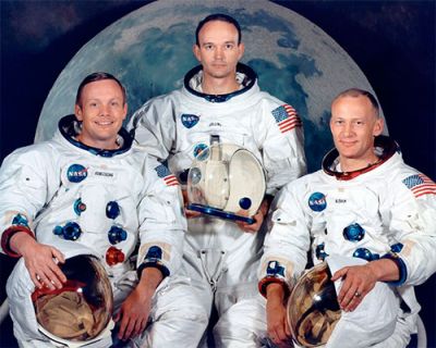 Ніл Армстронг,  Базз Олдрін,  Майкл Коллінз
