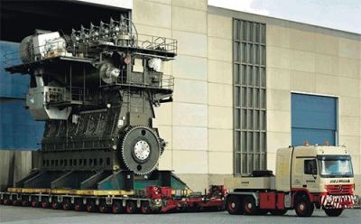 Найпотужніший двигун судна Wartsila-Sulzer RTA96-C