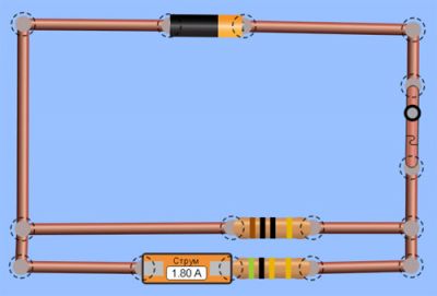 зняття сили струму I2