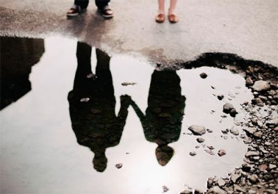 Задача про тінь в калюжі