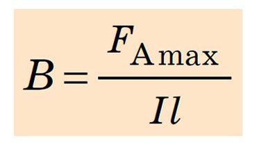 Магнітна індукція. Формула