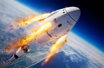 Задача про ракету біля Землі