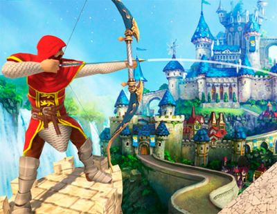 Задача про стрілу,  випущену горизонтально