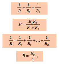Опір провідника при паралельному з&rsquo;єднанні.